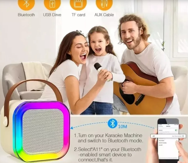 MICROFONO+PARLANTE K12