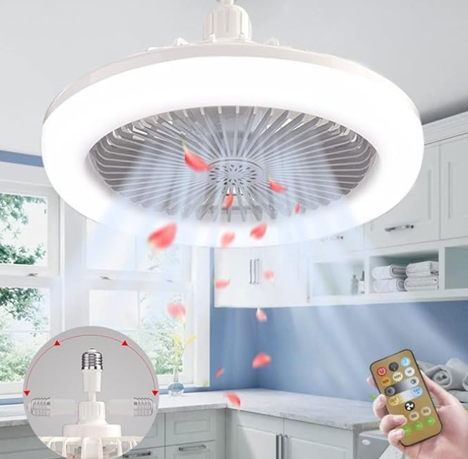 VENTILADOR CON LED